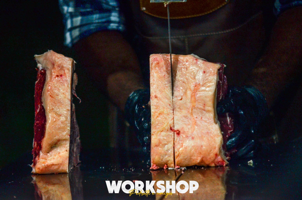 Foto do workshop de carnes